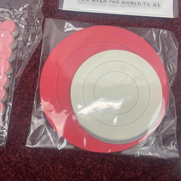 Lot 3 Kingston Crafts Stamps Dies Kits Chipboard Frames Love Paper Dolls Spring - Picture 8 of 9